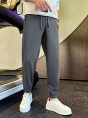 Men's Drawstring Loose Fit Joggers Gray / M