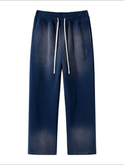 Men's Drawstring Loose Fit Pants Navy / S