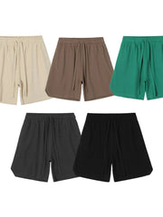 Men's Drawstring Pocketed Shorts