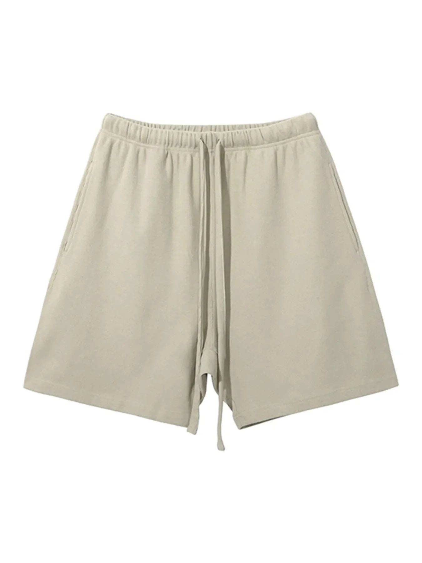 Men's Drawstring Waffle Shorts with Pockets