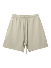 Men's Drawstring Waffle Shorts with Pockets