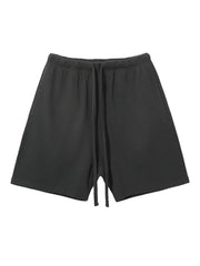 Men's Drawstring Waffle Shorts with Pockets