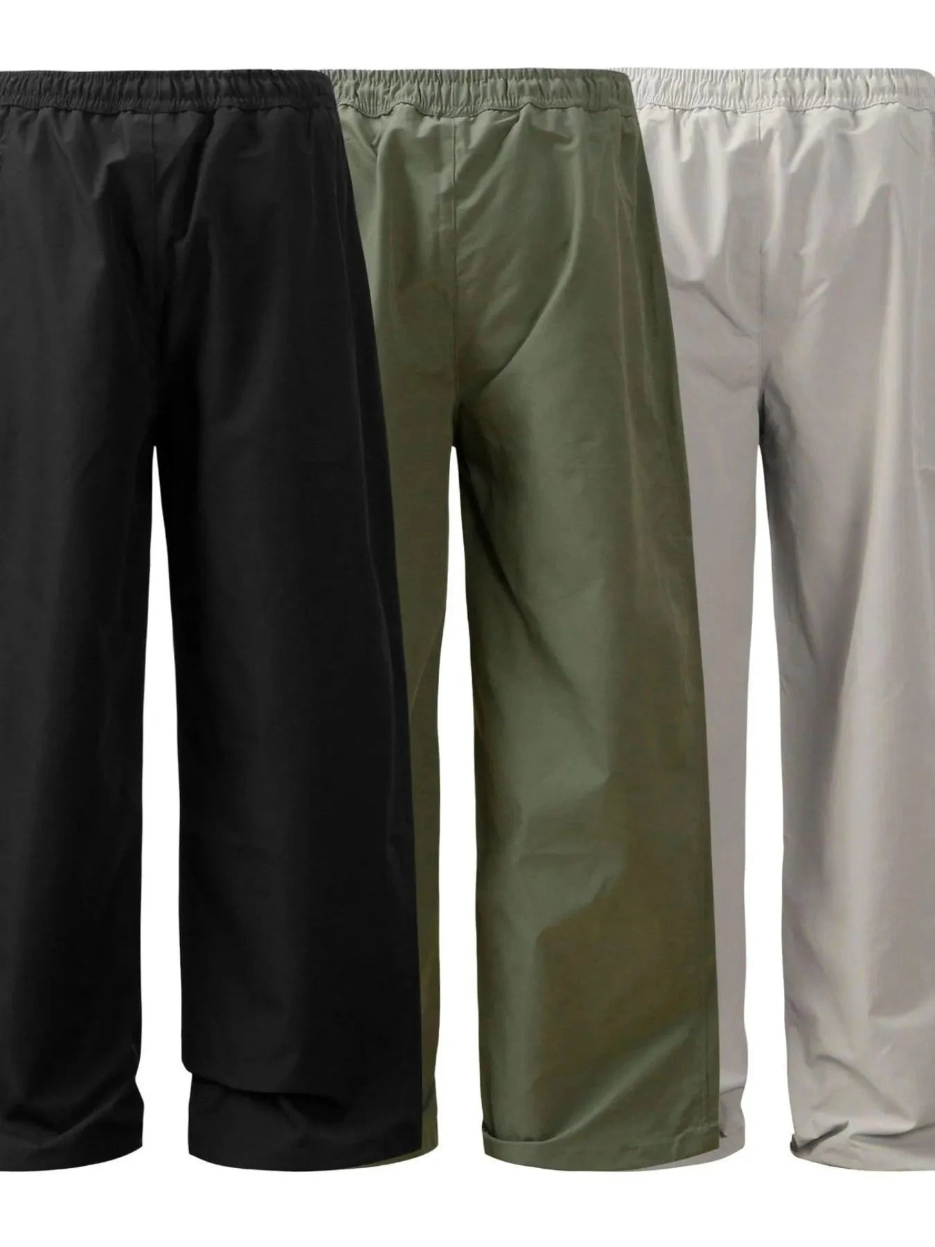 Men's Drawstring Wide Leg Cargo Pants