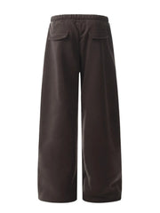 Men's Drawstring Wide Leg Sweatpants