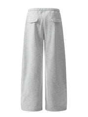 Men's Drawstring Wide Leg Sweatpants