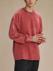 Men's Drop Shoulder Long Sleeve T-Shirt