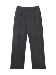 Men's Elastic Waist Pants Dark Gray / S