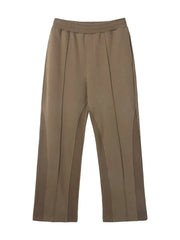 Men's Elastic Waist Pants Taupe / S