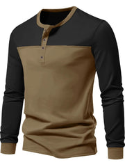 Men's Full Size Button Detail Short Sleeve Top Plus Size