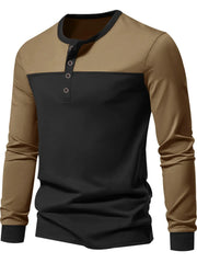 Men's Full Size Button Detail Short Sleeve Top Plus Size