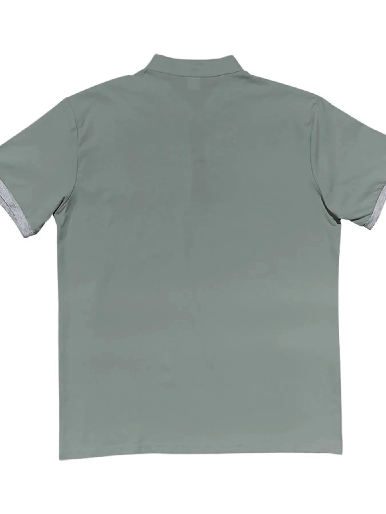Men's Full Size Button Detail Short Sleeve Top Plus Size