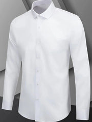 Men's Full Size Button Up Long Sleeve Shirt Plus Size