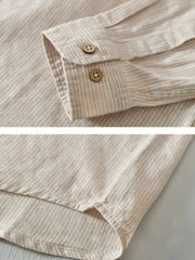 Men's Full Size Button Up Long Sleeve Shirt Plus Size