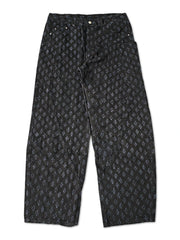 Men's Full Size Relaxed Fit Wide Leg Jeans Plus Size