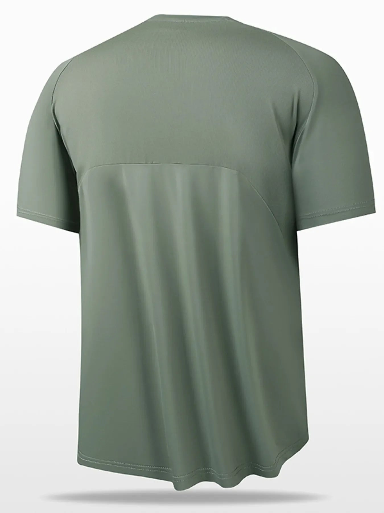 Men's Full Size Round Neck Short Sleeve T-Shirt