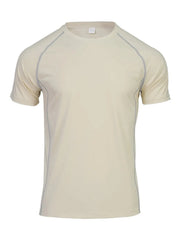 Men's Full Size Round Neck Short Sleeve T-Shirt and Shorts Set Plus Size