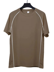 Men's Full Size Round Neck Short Sleeve T-Shirt and Shorts Set Plus Size