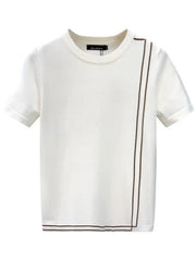 Men's Full Size Round Neck Short Sleeve T-Shirt Plus Size