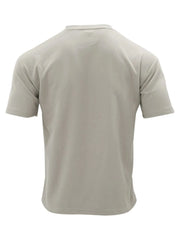 Men's Full Size Round Neck Tee and Shorts Set Plus Size