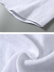 Men's Full Size Short Sleeve Button-Up Shirt Plus Size