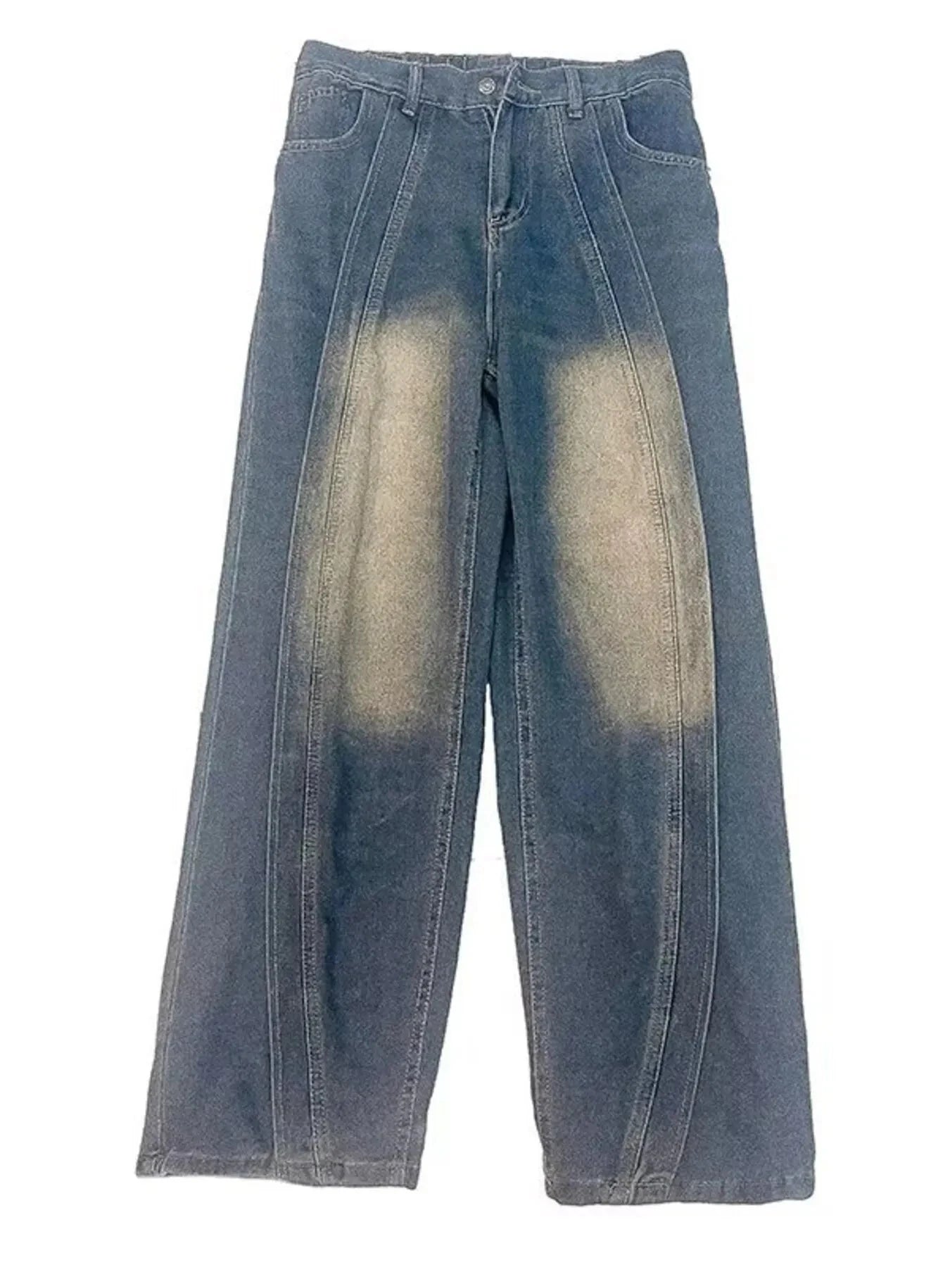 Men's Full Size Wide Leg Jeans Plus Size