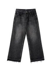 Men's Full Size Wide Leg Jeans Plus Size