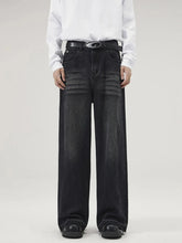 Men's Full Size Wide Leg Jeans Plus Size