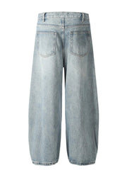 Men's Full Size Wide Leg Jeans Plus Size