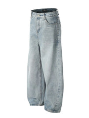 Men's Full Size Wide Leg Jeans Plus Size