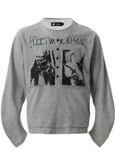 Men's Graphic Long Sleeve T-Shirt Flower Ash / S