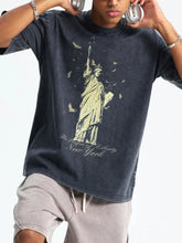 Men's Graphic Round Neck Half Sleeve T-Shirt