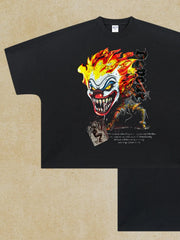 Men's Graphic Round Neck Half Sleeve T-Shirt
