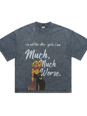 Men's Graphic Round Neck Half Sleeve T-Shirt