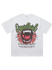 Men's Graphic Round Neck Oversized T-Shirt