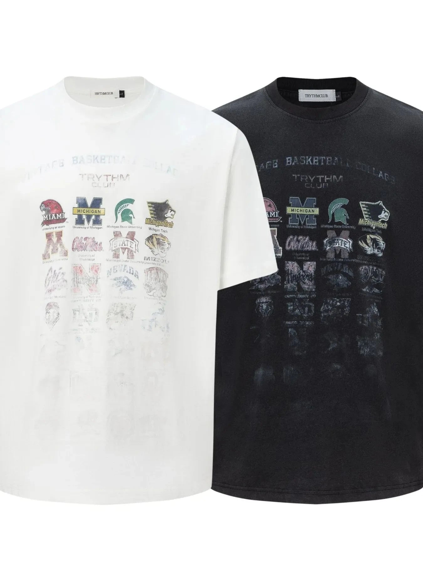 Men's Graphic Round Neck Short Sleeve T-Shirt