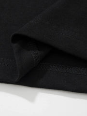 Men's Graphic Round Neck Short Sleeve T-Shirt