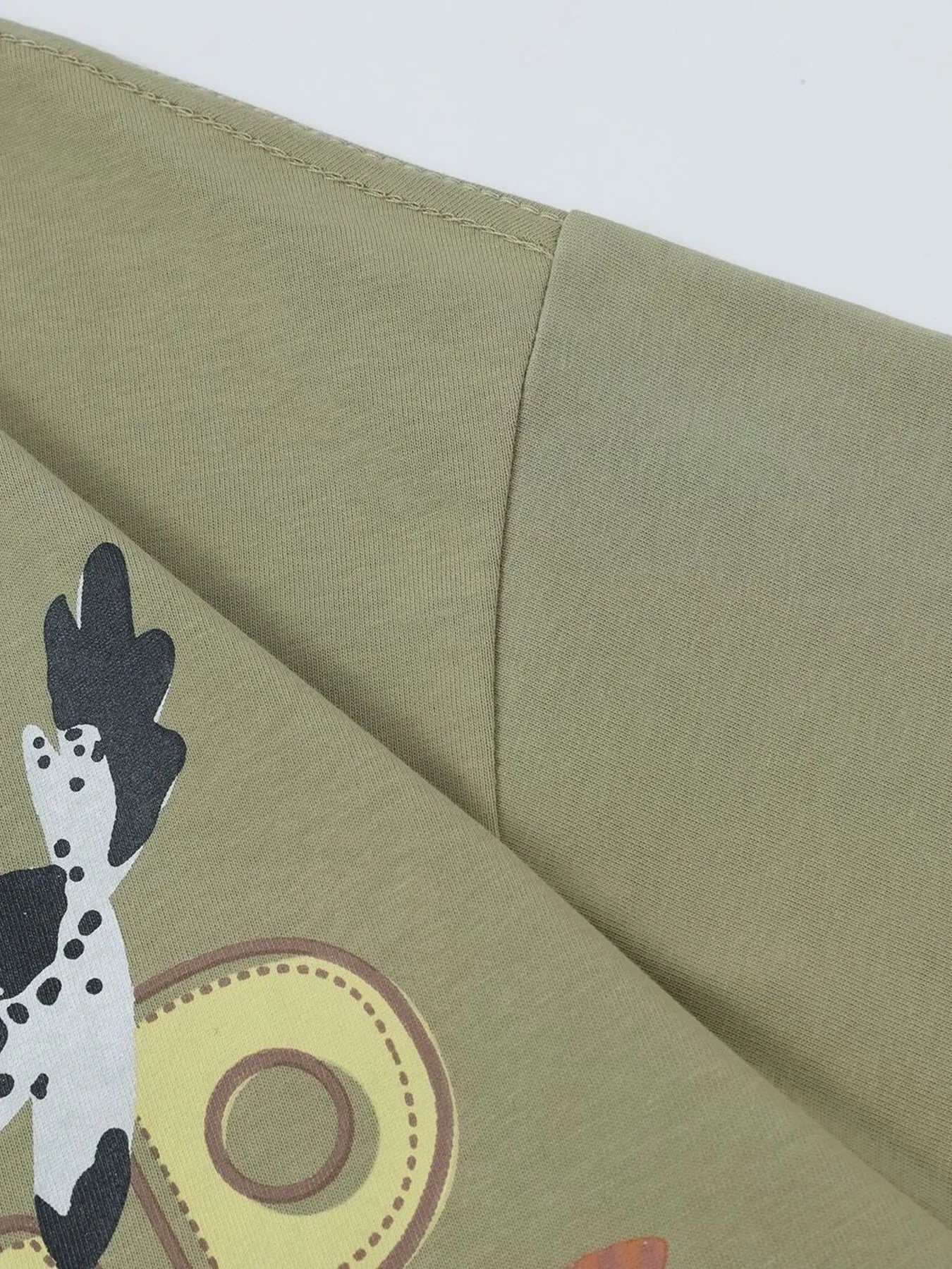 Men's Graphic Round Neck Short Sleeve T-Shirt