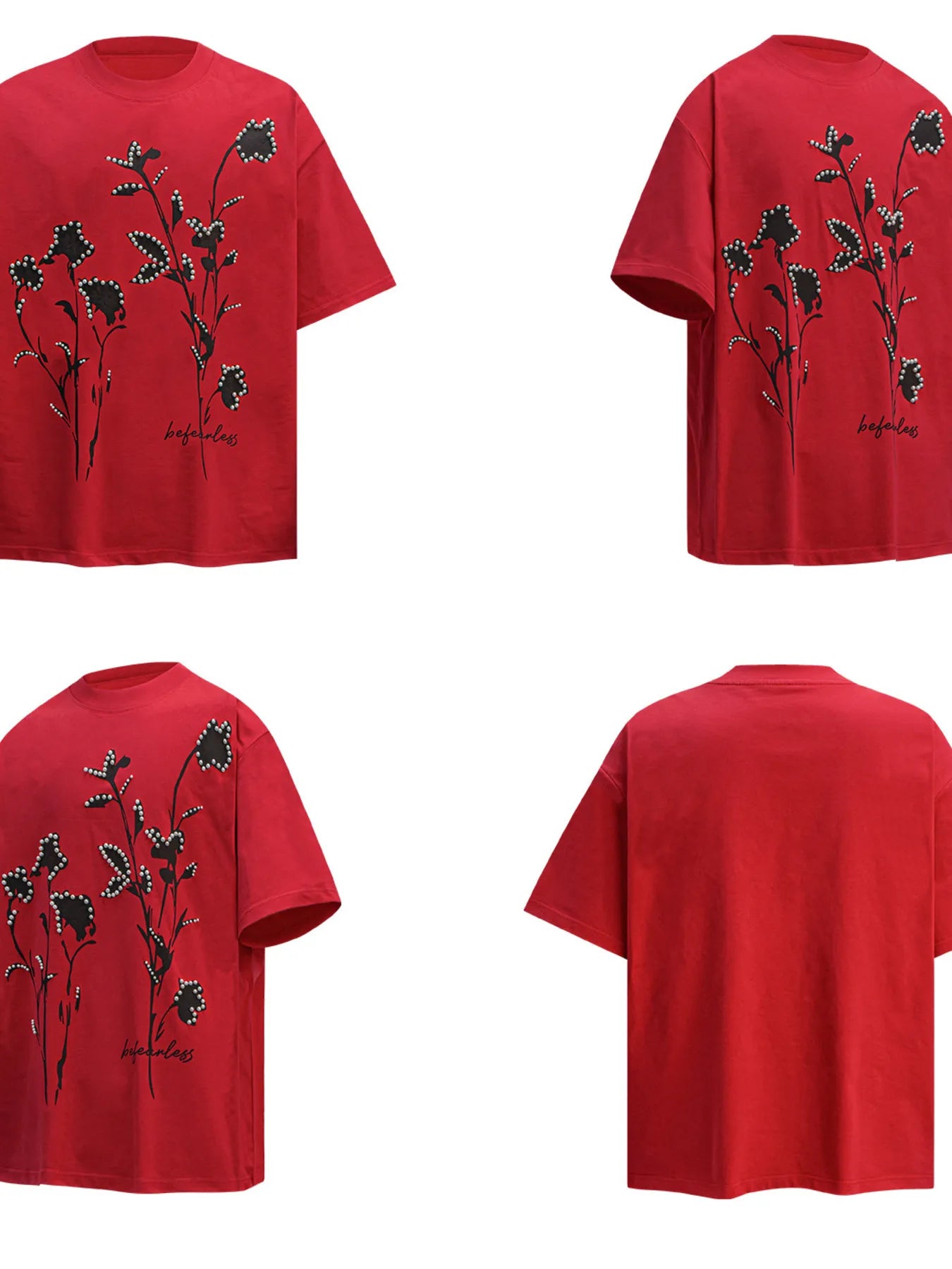 Men's Graphic Round Neck Short Sleeve T-Shirt