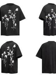 Men's Graphic Round Neck Short Sleeve T-Shirt