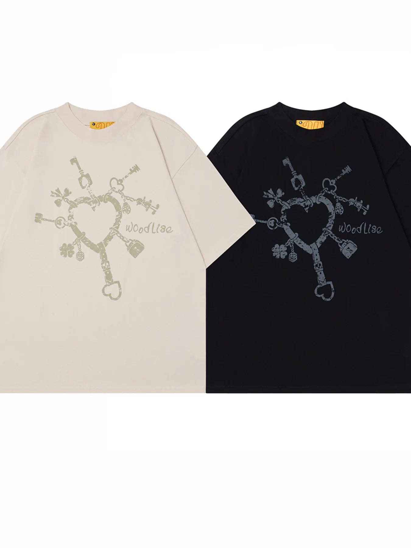 Men's Graphic Round Neck Short Sleeve T-Shirt