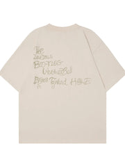 Men's Graphic Round Neck Short Sleeve T-Shirt