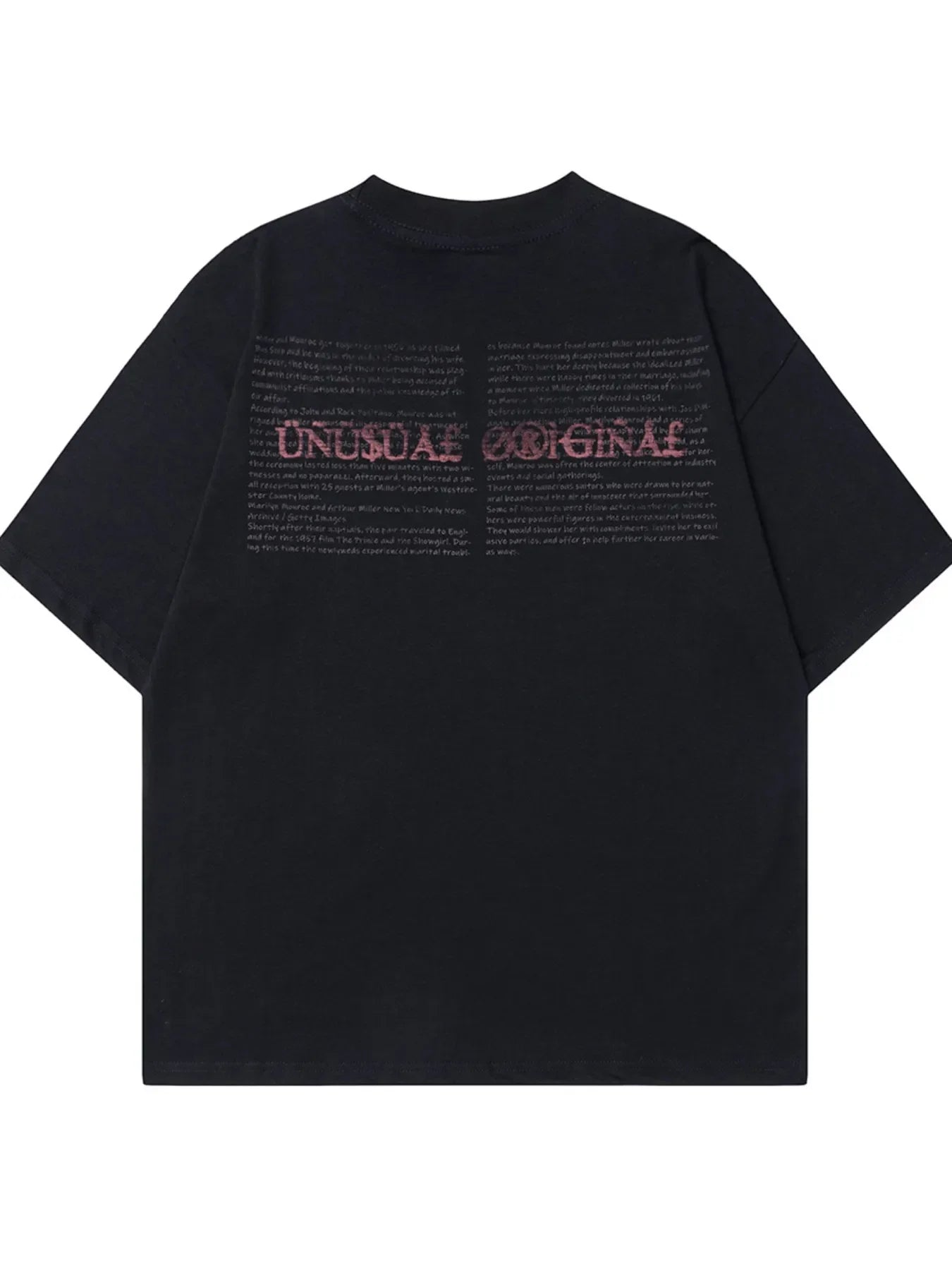 Men's Graphic Short Sleeve Oversized T-Shirt