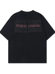 Men's Graphic Short Sleeve Oversized T-Shirt