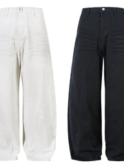 Men's High-Waist Wide Leg Balloon Jeans