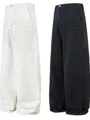 Men's High-Waist Wide Leg Balloon Jeans