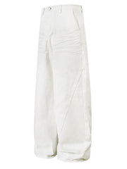 Men's High-Waist Wide Leg Balloon Jeans