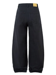Men's High-Waist Wide Leg Balloon Jeans