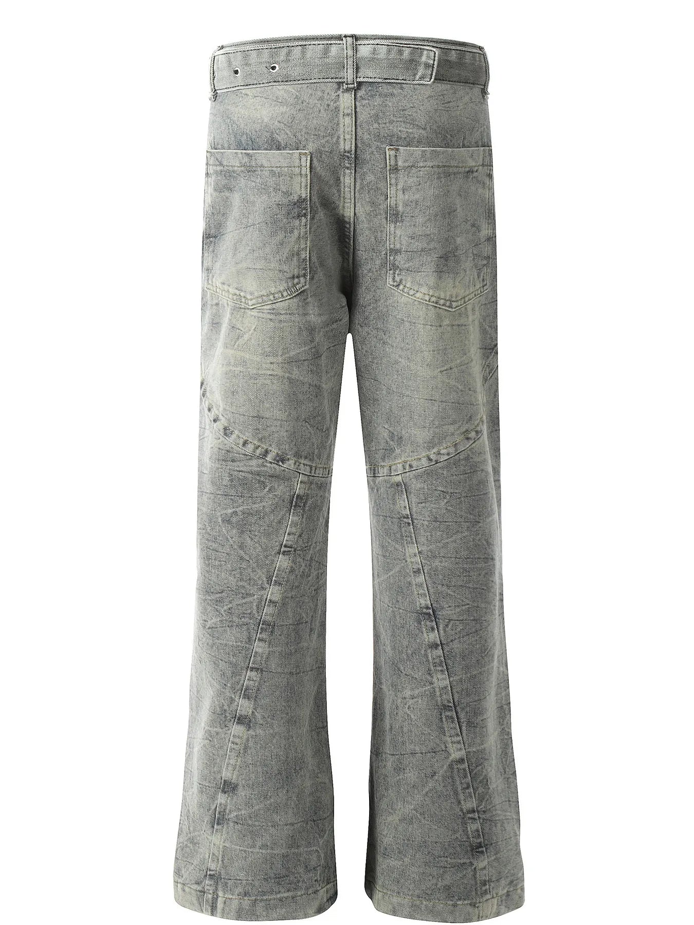 Men's High-Waist Wide Leg Jeans