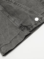 Men's High-Waist Wide Leg Jeans