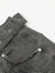 Men's High-Waist Wide Leg Jeans